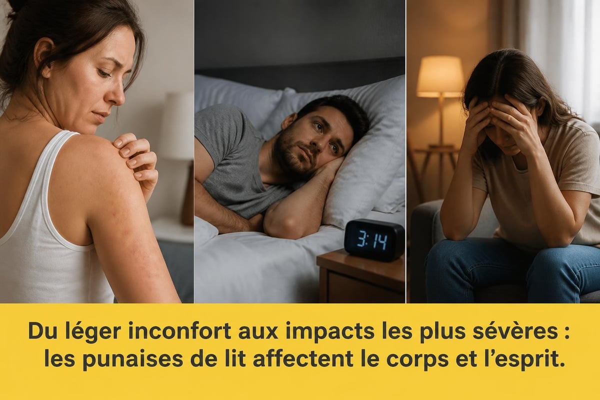 Impact physique et psychologique de l'infestation