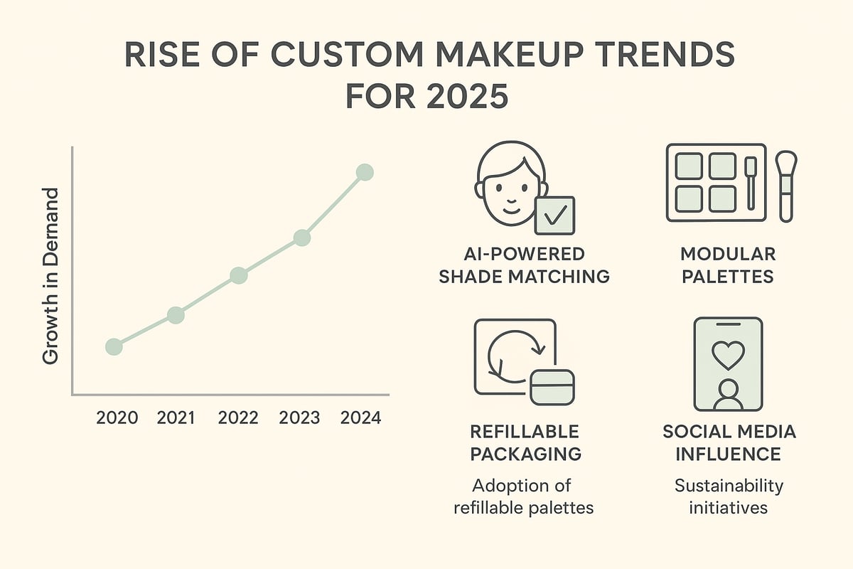 The Evolution of Custom Make Up: Trends and Innovations in 2025