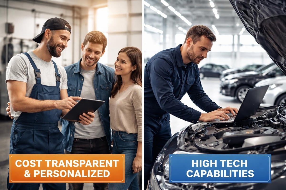 European car maintenance comparison