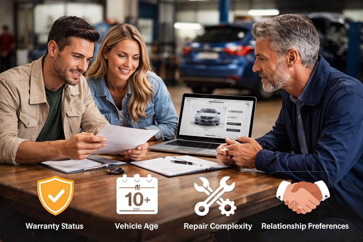 European car service decision framework