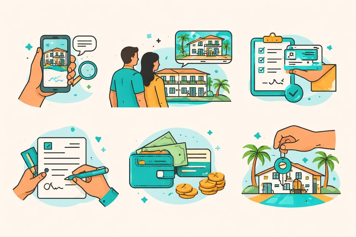 Marbella rental timeline