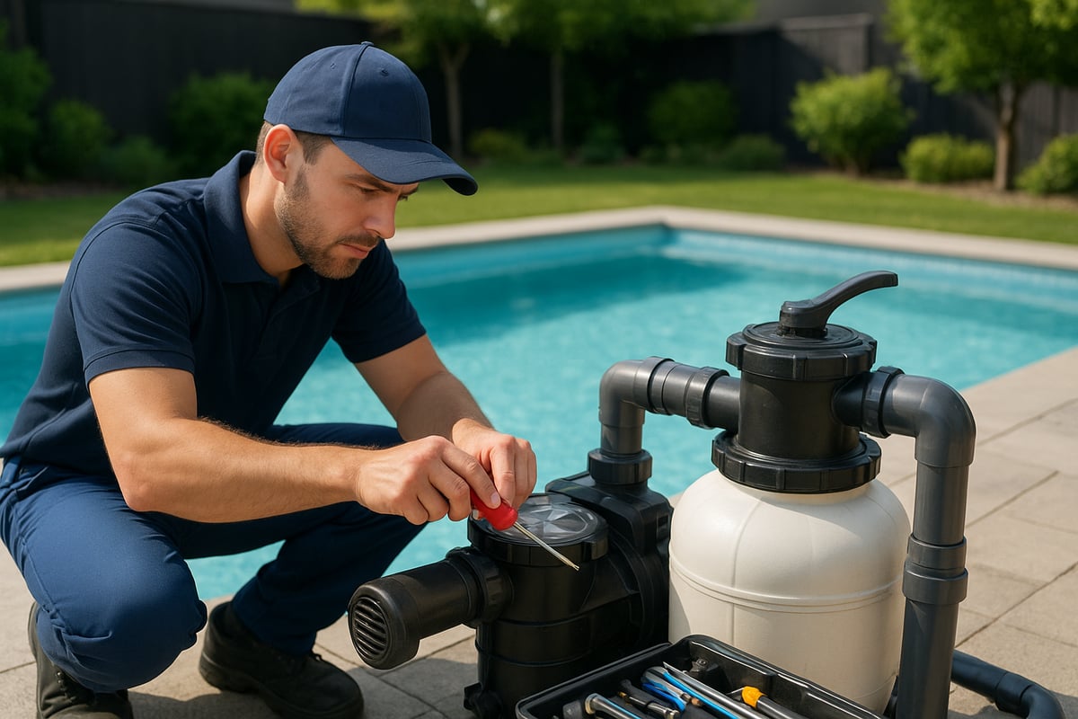 Underhåll och felsökning av poolmotorer