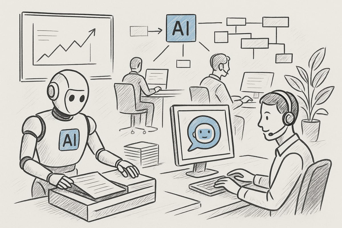 Anwendungsbereiche: Wo KI-Automatisierung 2025 den Unterschied macht