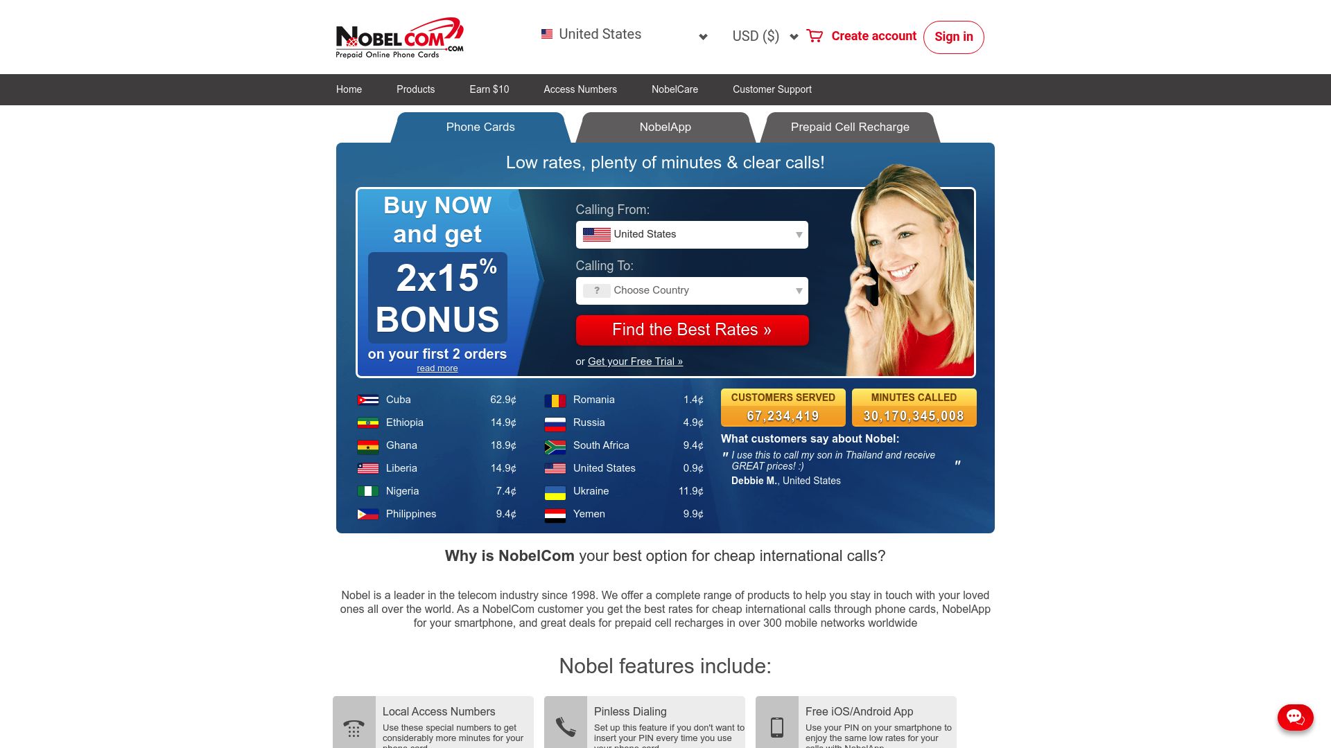 Top 10 Best Long Distance Calling Cards for 2025 - NobelCom Phone Cards