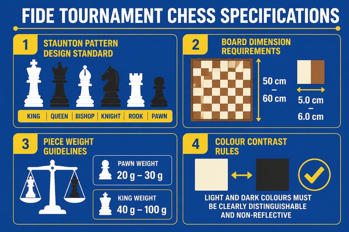 Tournament chess equipment requirements
