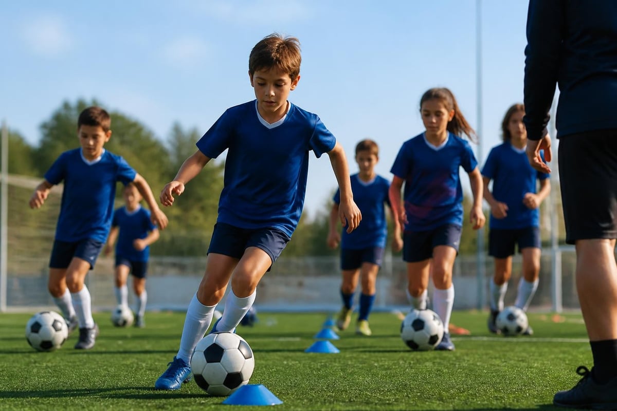 Age-appropriate soccer training