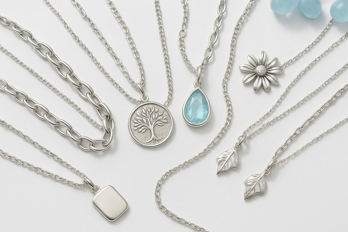 Why Silver Necklaces and Pendants Remain Timeless