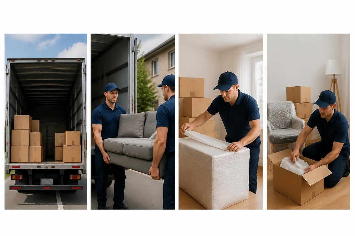 Interstate moving service levels comparison