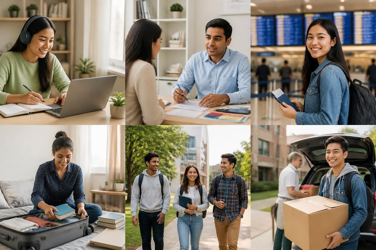 International student enrollment journey