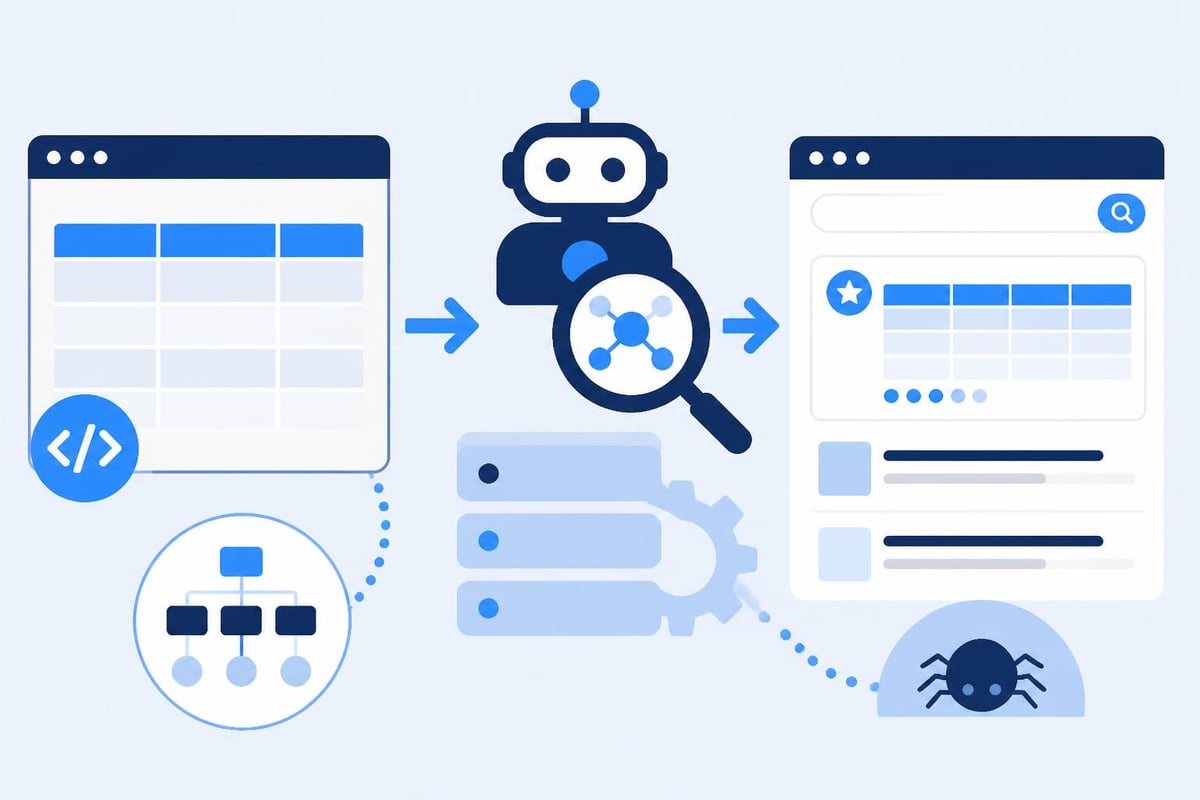 TablePress SEO optimization