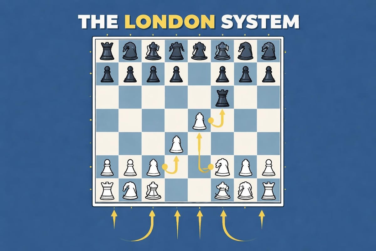 London System piece placement