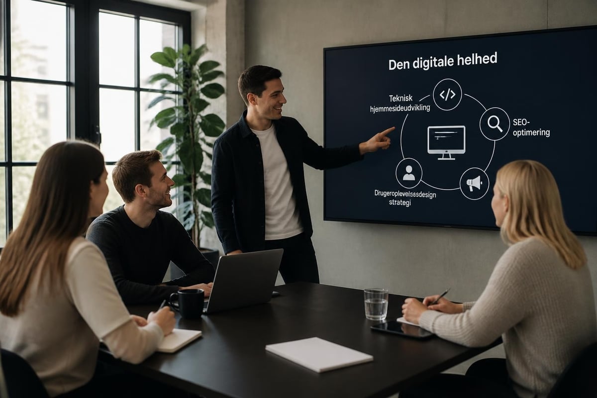 Web bureau ydelser og kompetencer