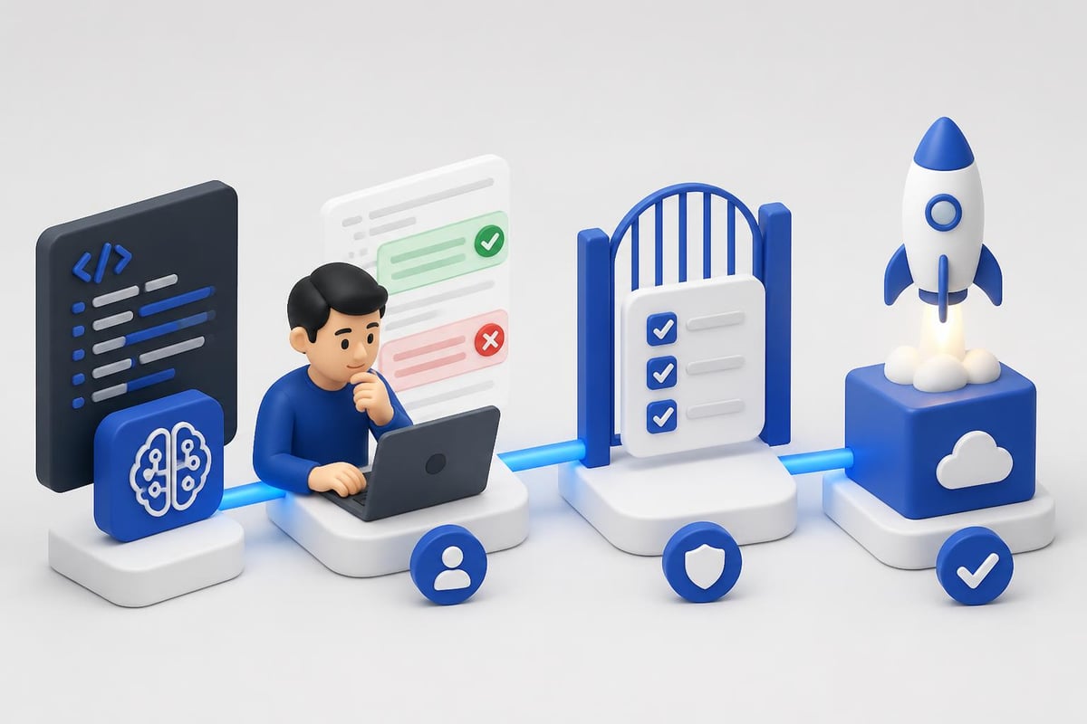 AI code review workflow