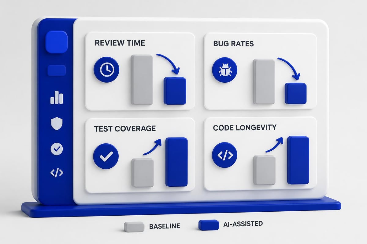 AI code quality metrics