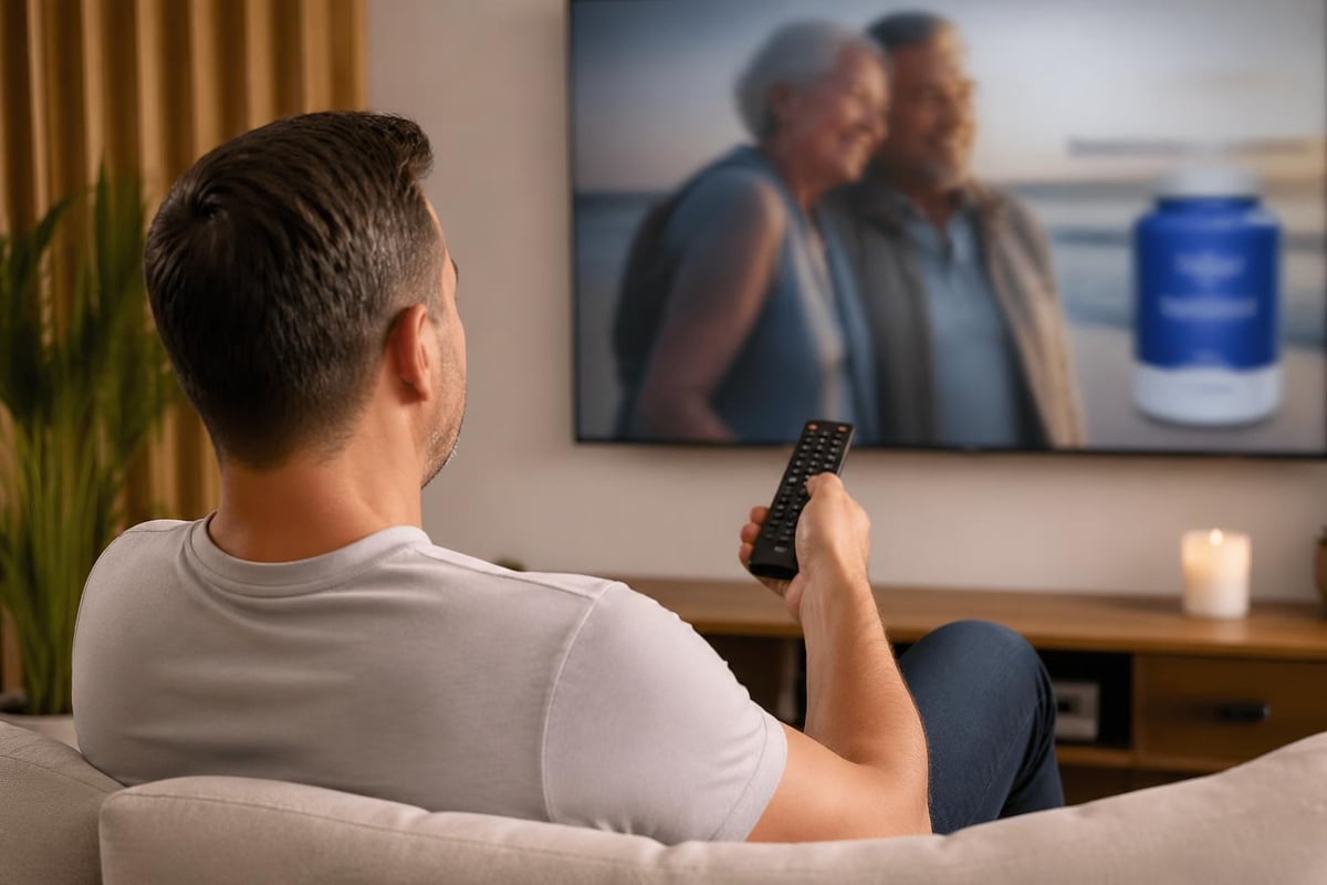 CTV video ad targeting flow