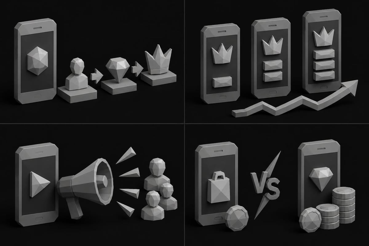App monetization models comparison