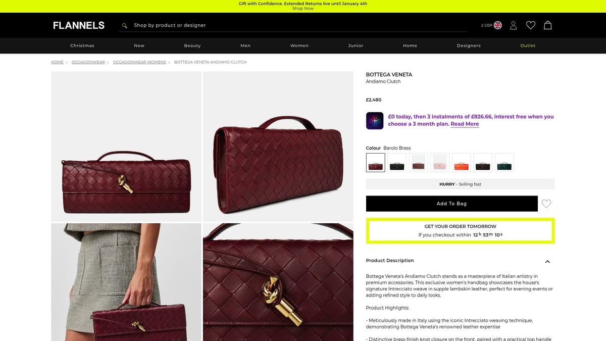 7 Stunning Design Clutch Ideas to Elevate Your Style 2025 - BOTTEGA VENETA – Andiamo Clutch