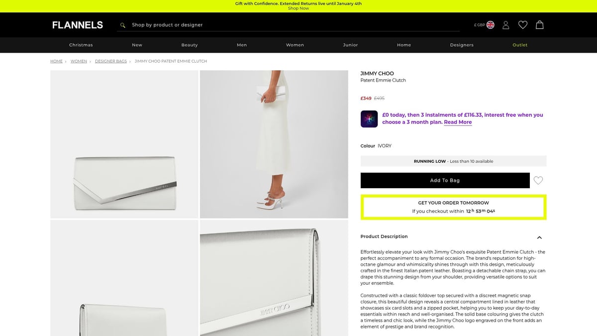 7 Stunning Design Clutch Ideas to Elevate Your Style 2025 - JIMMY CHOO – Patent Emmie Clutch