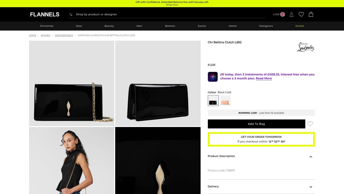 7 Stunning Design Clutch Ideas to Elevate Your Style 2025 - CHRISTIAN LOUBOUTIN – Chr Bettina Clutch