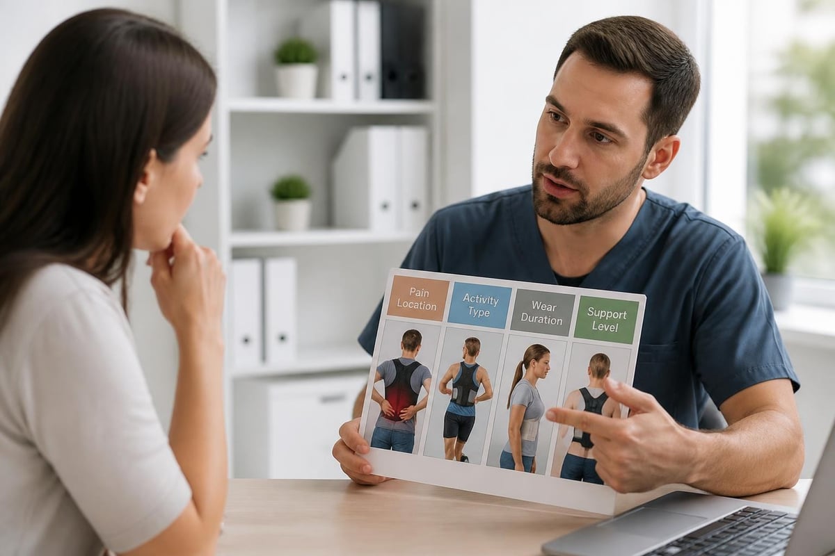 Posture corrector selection factors
