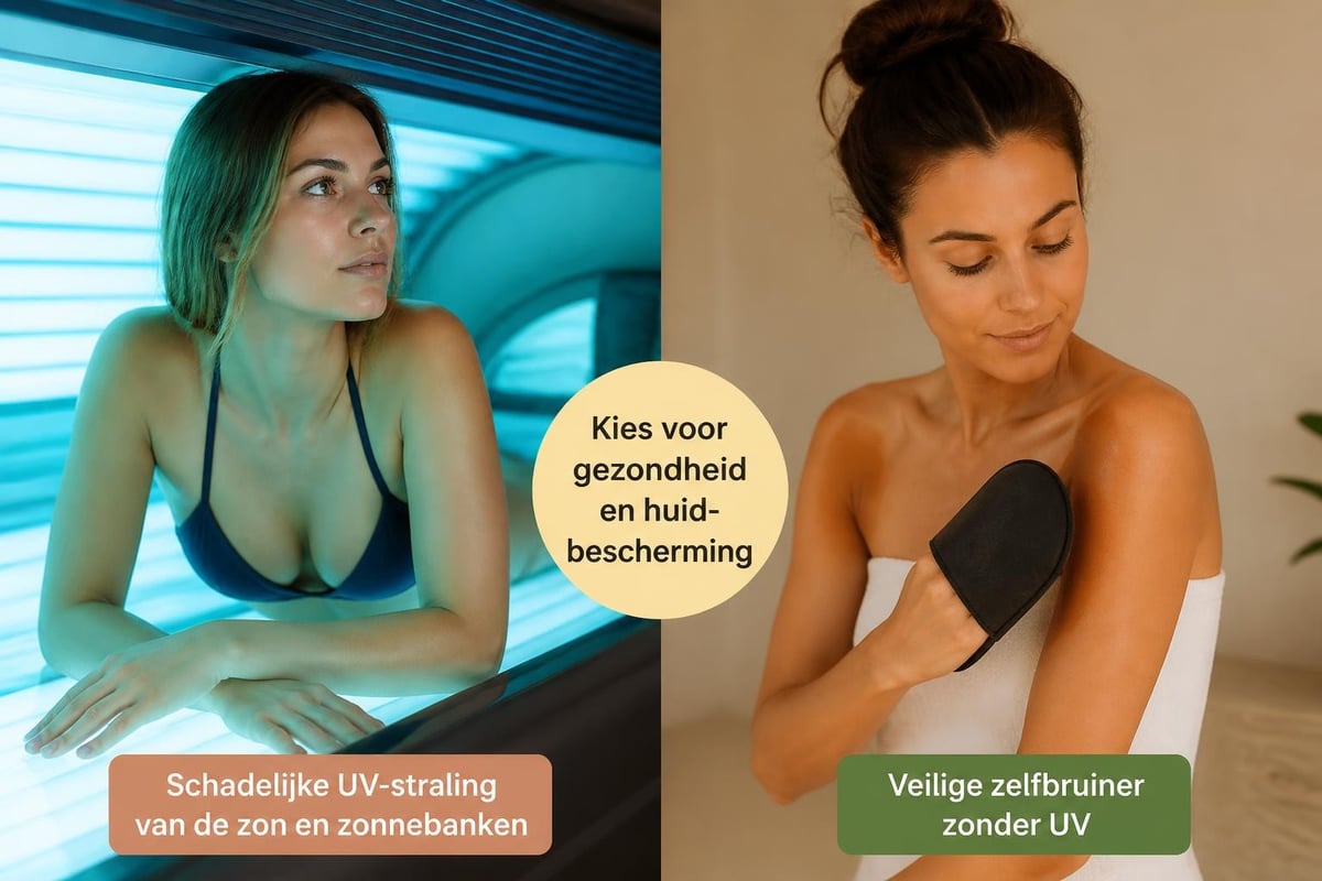 UV-straling versus zelfbruiner