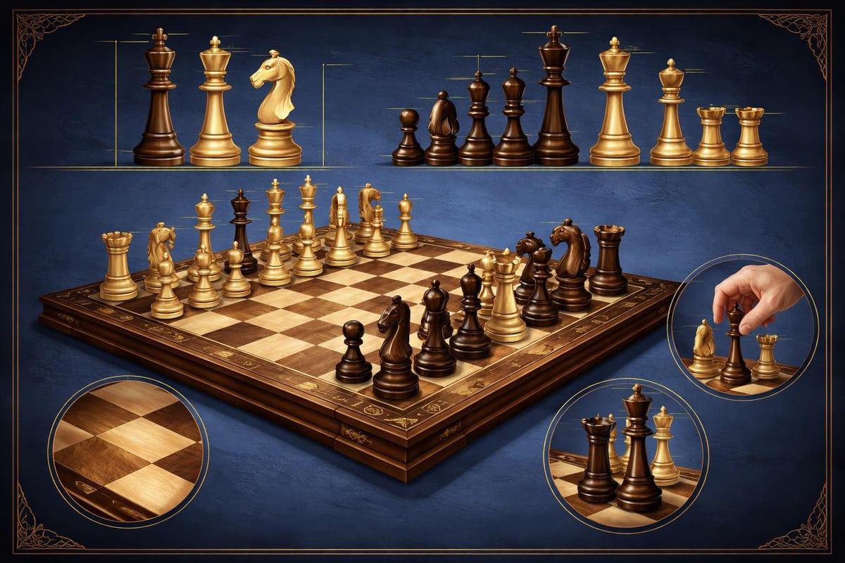 Chess board and piece pairing