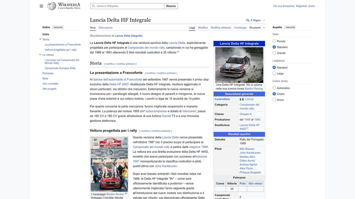 7 Iconiche Livrea Martini Racing Auto da Conoscere nel 2026 - Lancia Delta HF Integrale