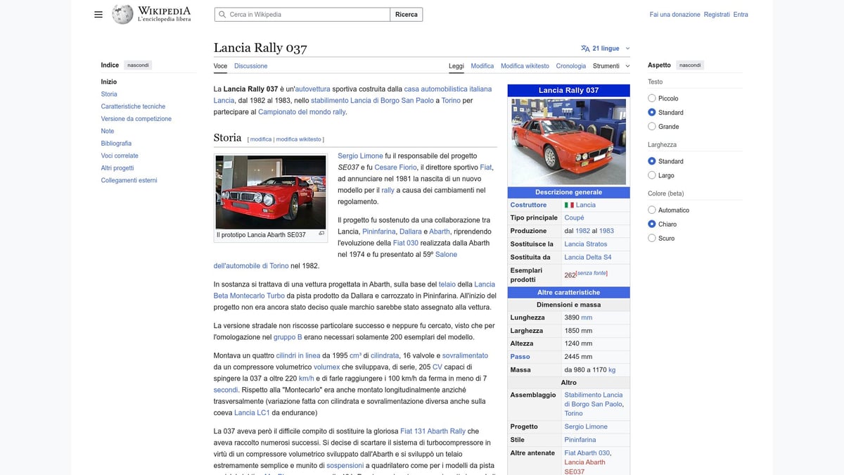 7 Iconiche Livrea Martini Racing Auto da Conoscere nel 2026 - Lancia 037 Rally