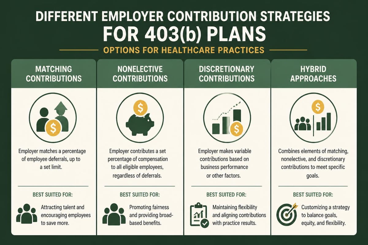 Employer contribution types