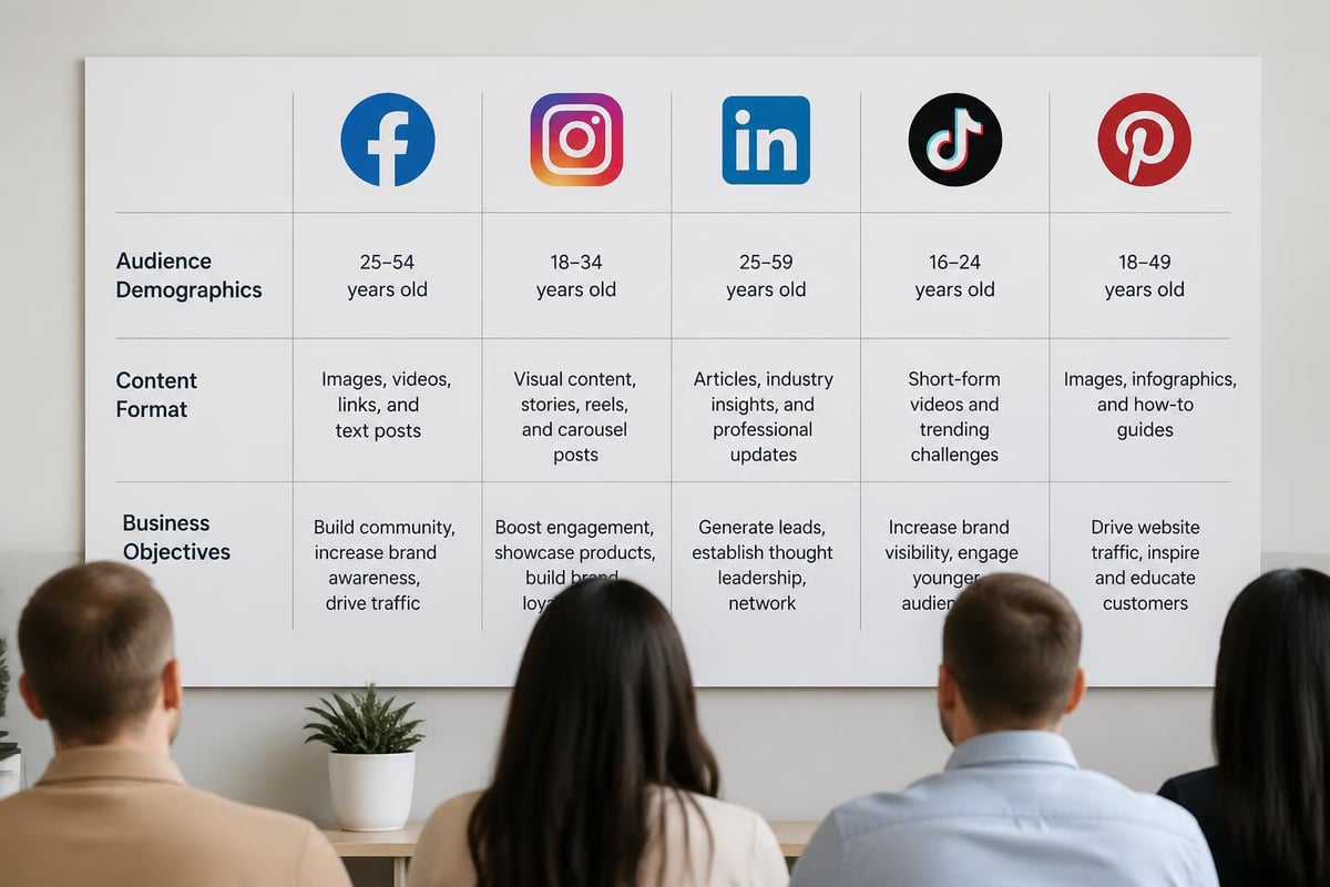 Powerful Paid Social Marketing: Drive Real Results 1 Platform selection matrix