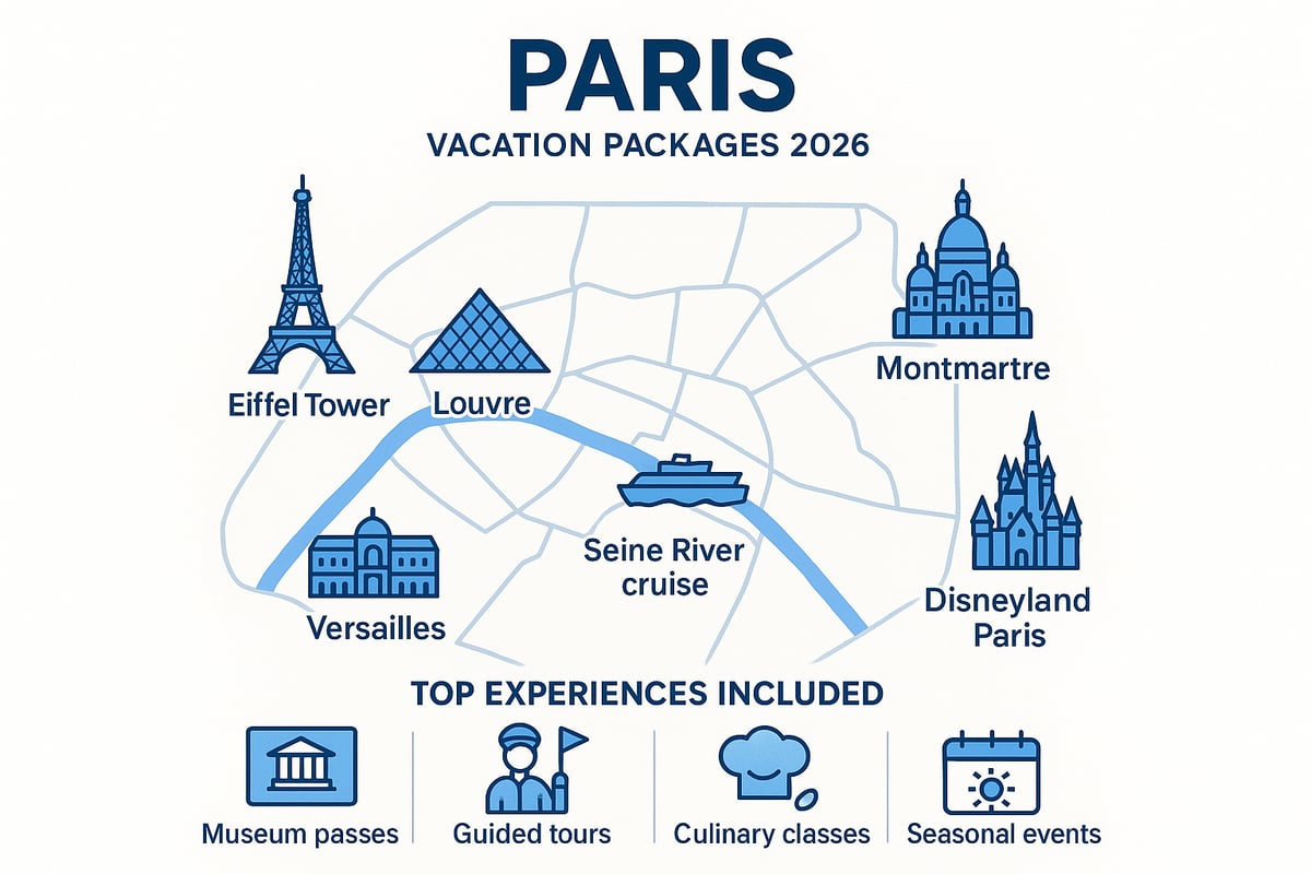 Top Paris Attractions and Experiences Included in Packages