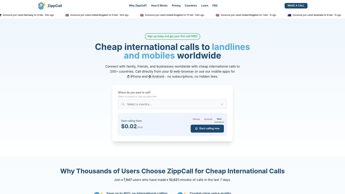 7 Brilliant Cheapest VoIP Service for International Calls in 2026 - ZippCall