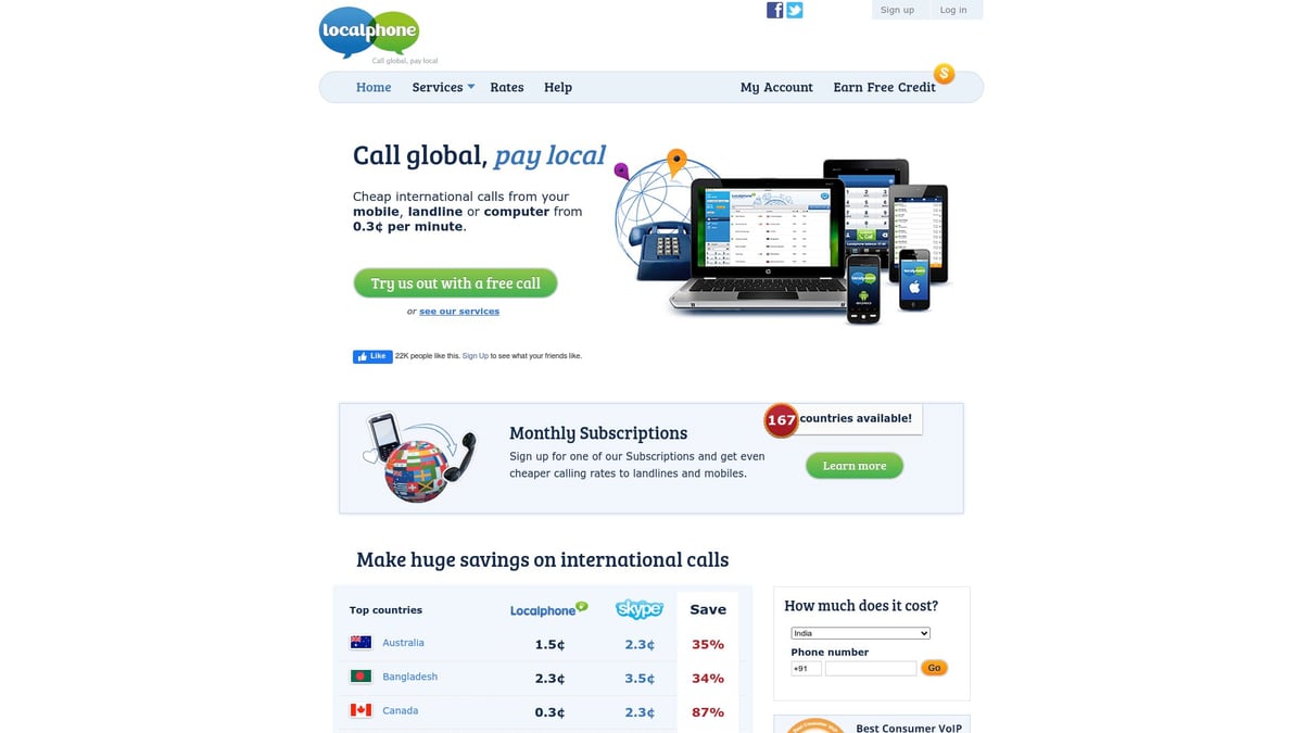 7 Brilliant Cheapest VoIP Service for International Calls in 2026 - Localphone