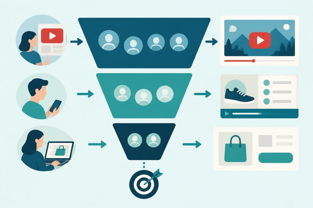 YouTube remarketing funnel