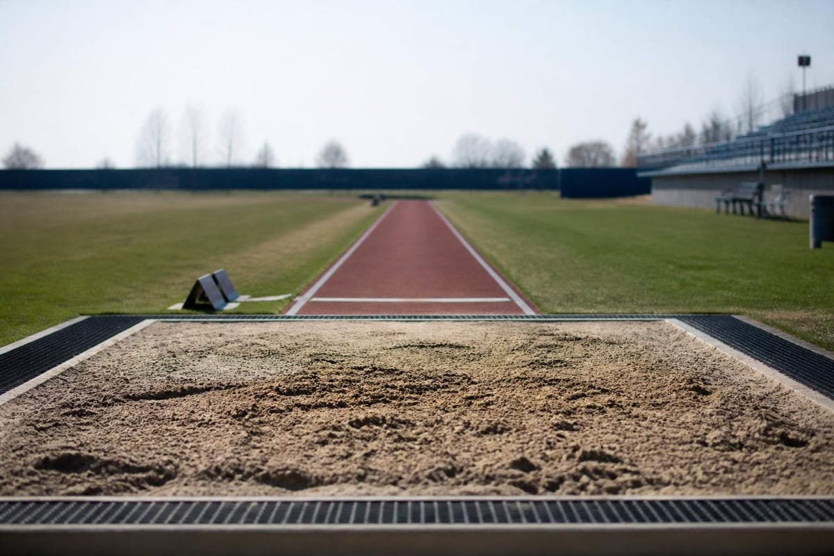 Long jump and triple jump equipment setup