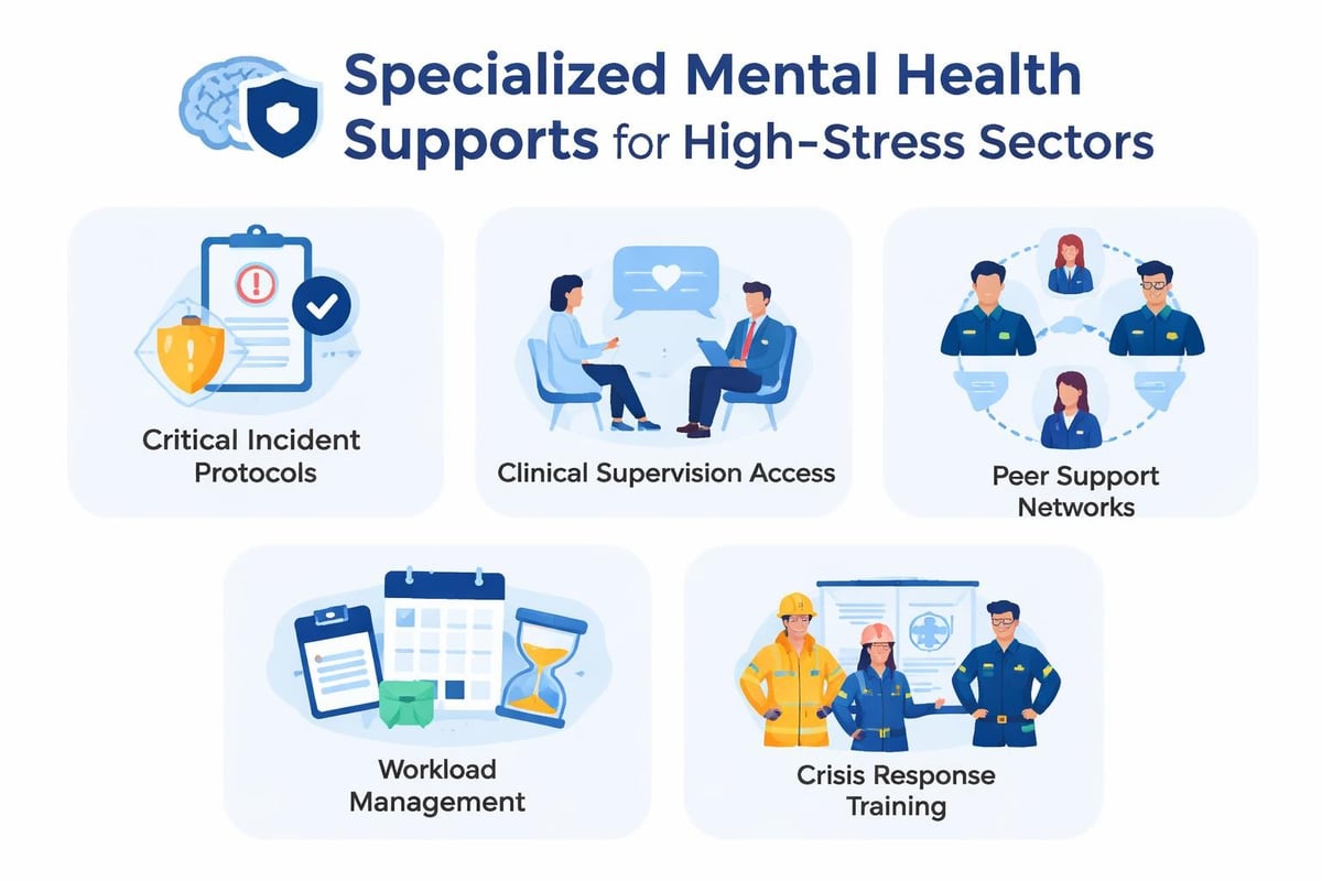 High-risk workplace mental health supports