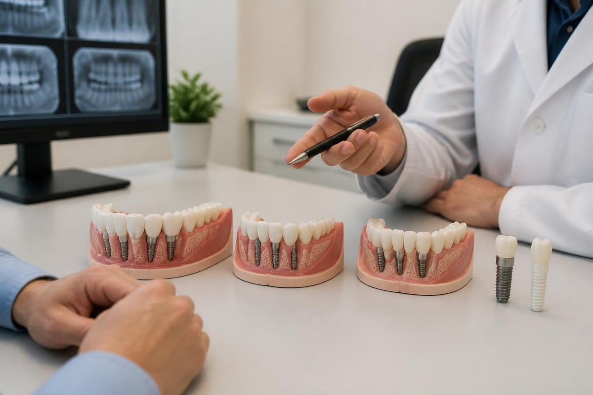 Dental implant treatment options