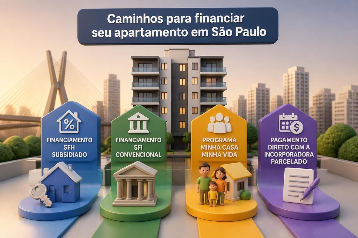 Opções de financiamento imobiliário