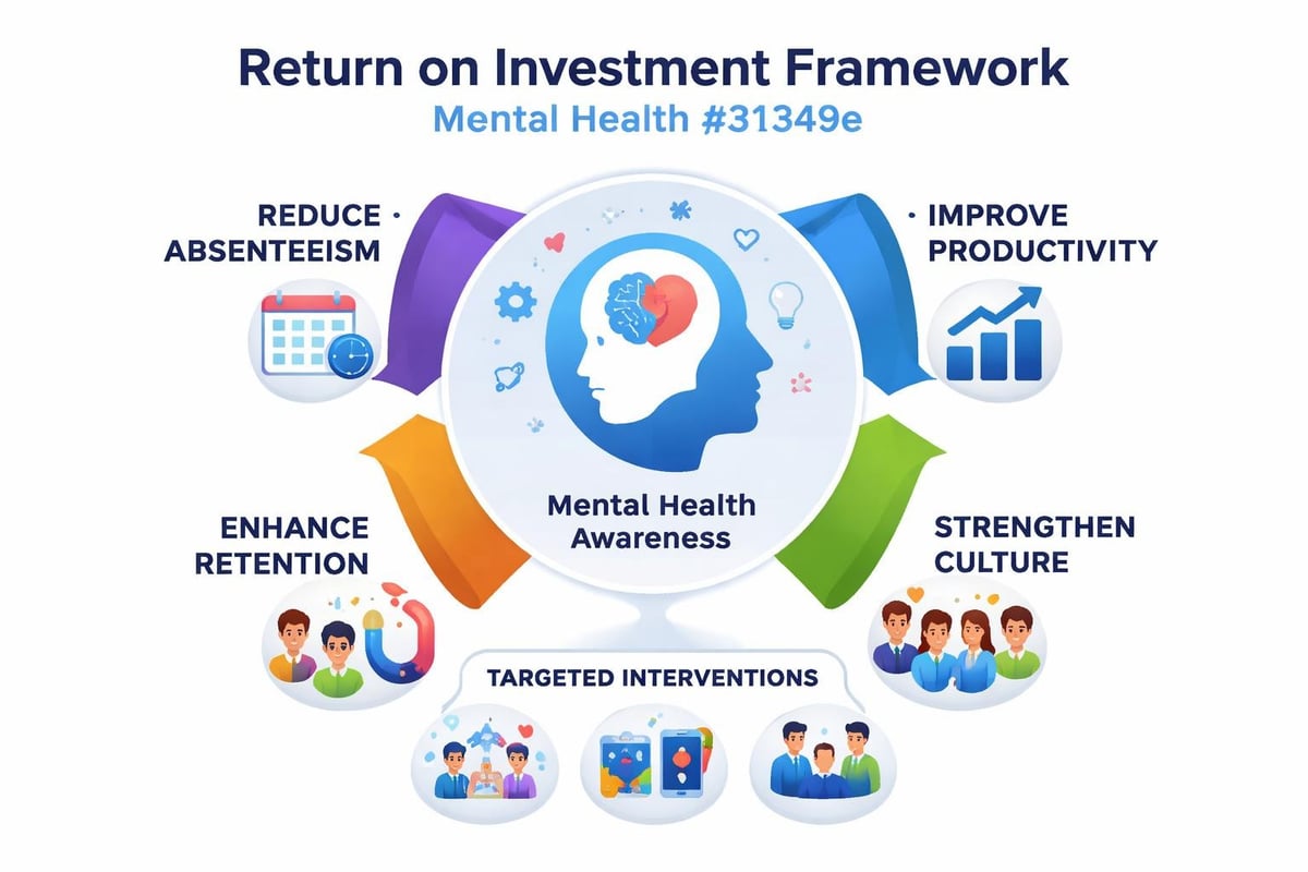 Mental health ROI framework