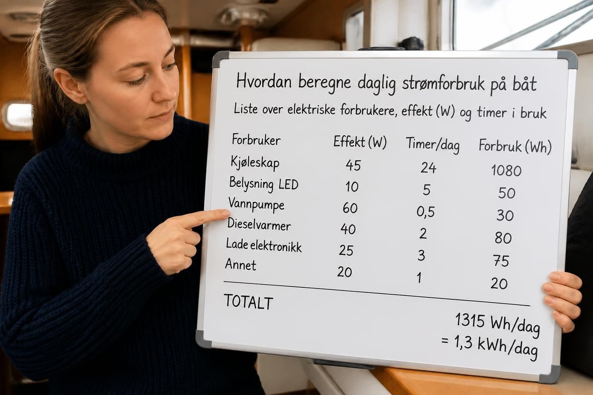 Energiberegning båt