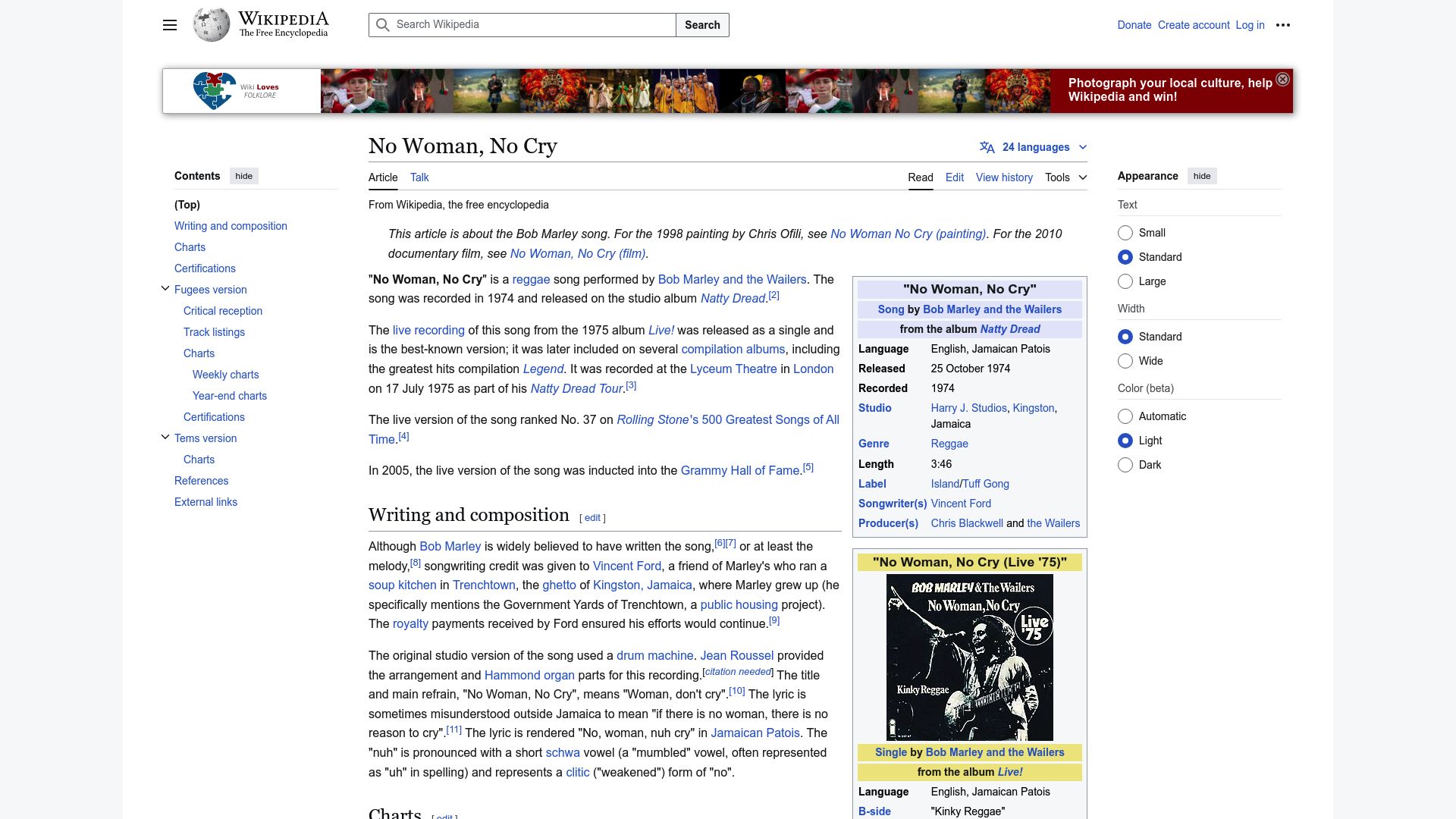 Essential Bob Marley Songs To Know In 2025 - No Woman, No Cry