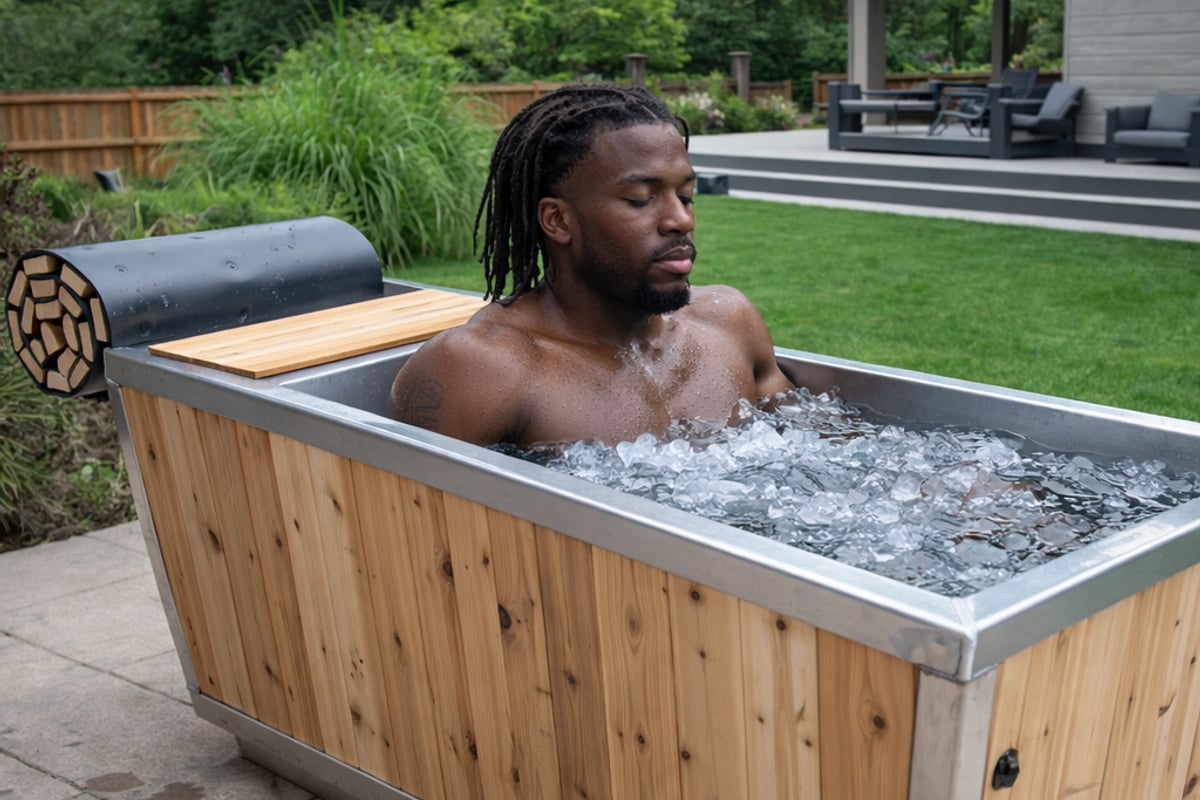 The   Polar   Plunge   Tub   -   LeisureCraft - Plunge N' Tubs