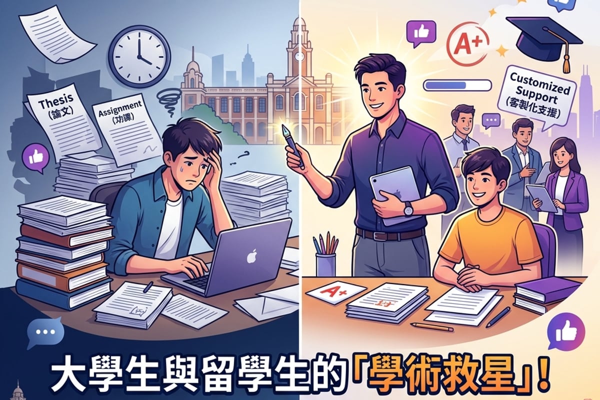 全方位學術論文代寫與指導服務 - assignmentessayaidhk