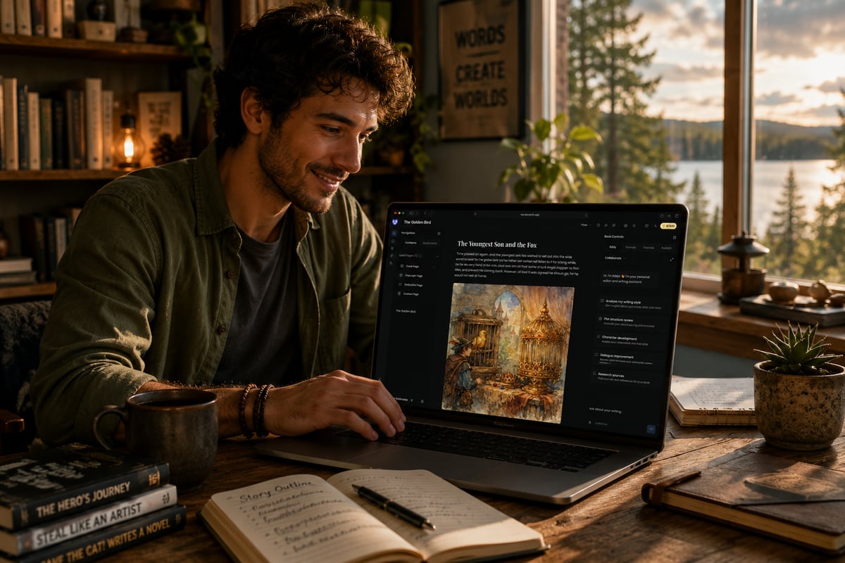 Storyloft Book Writing App - Storyloft