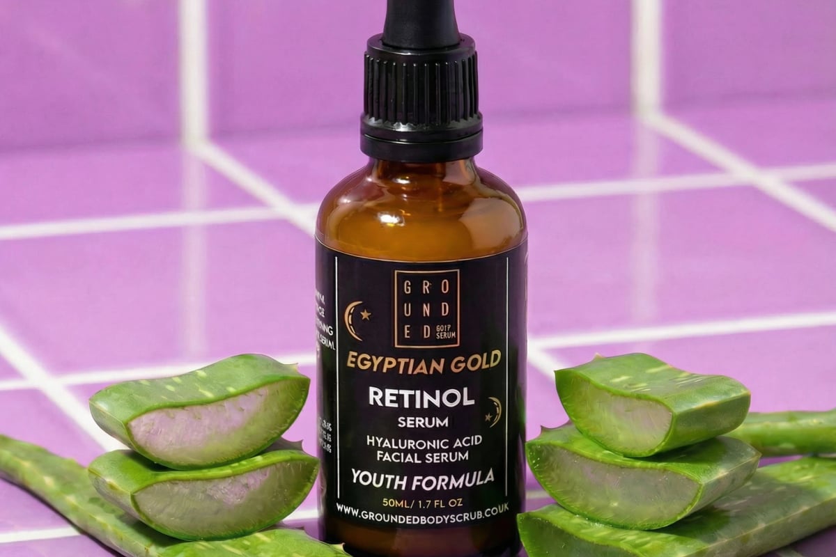 Egyptian Gold Retinol Serum - Grounded Body