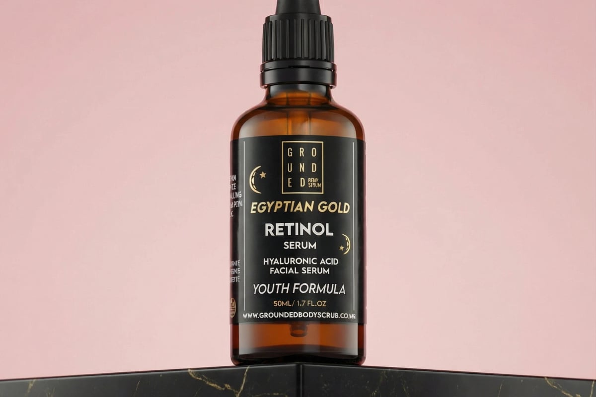 Egyptian Gold Retinol Serum - Grounded Body
