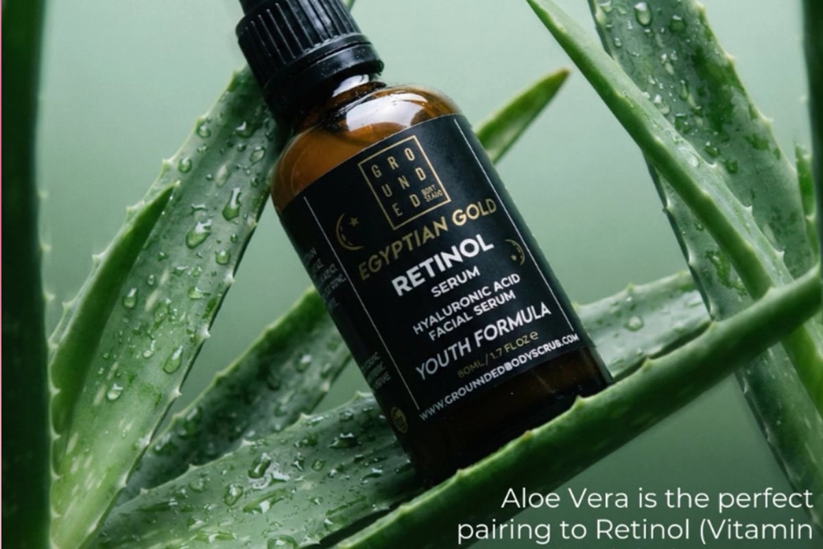Egyptian Gold Retinol Serum - Grounded Body