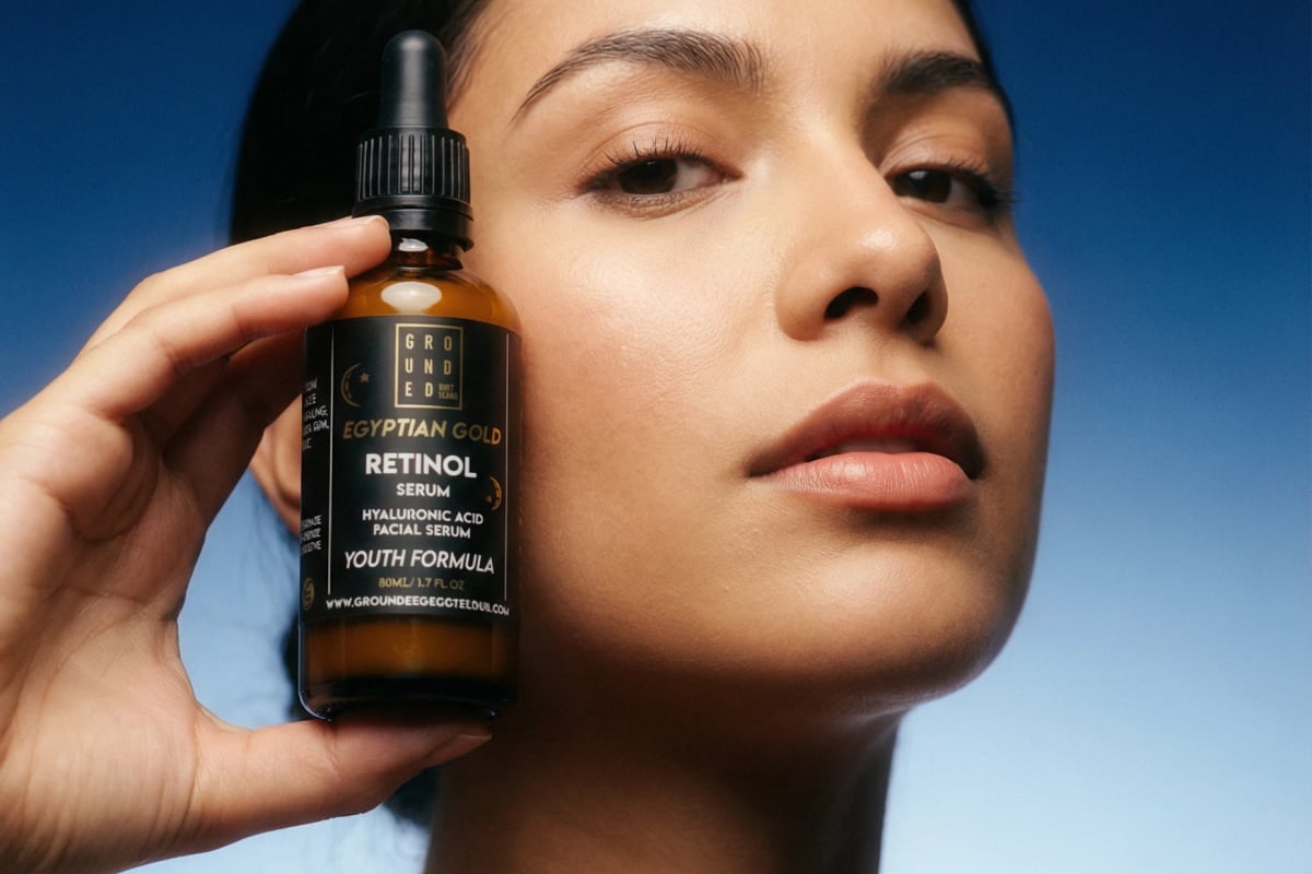 Egyptian Gold Retinol Serum - Grounded Body