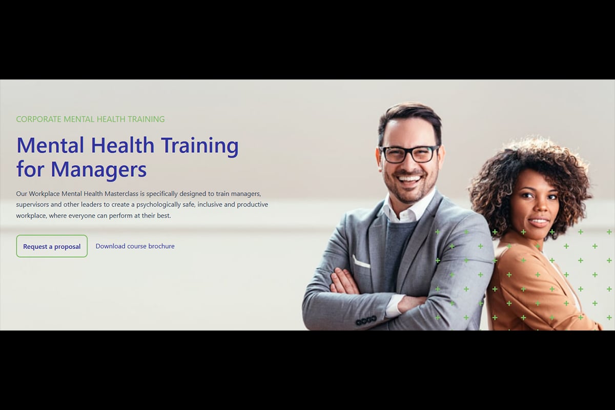 Mental Health Training for Managers - Workplace Mental Health Institute