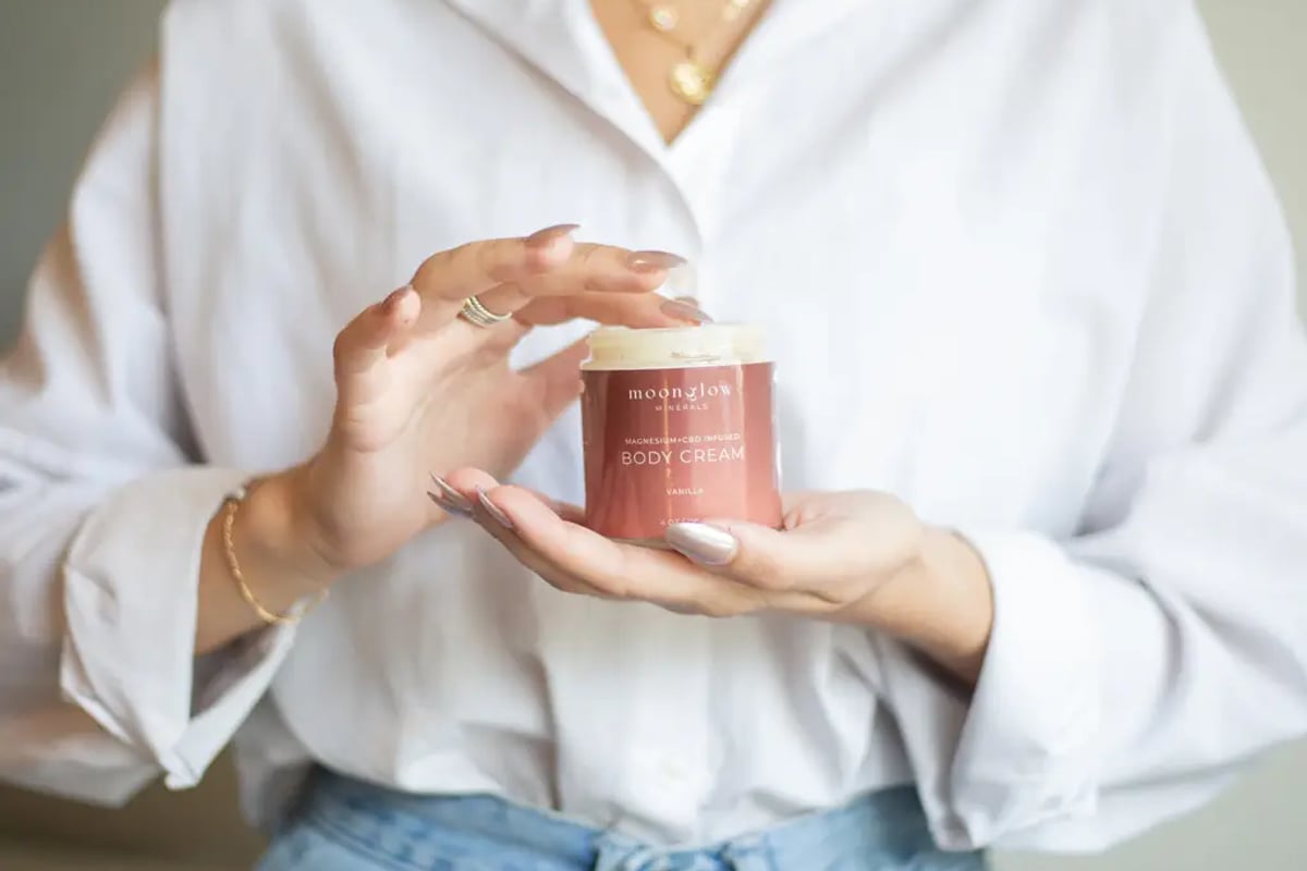Magnesium Infused Body Cream - Moonglow Minerals